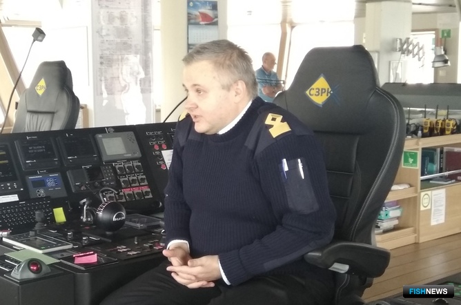 Капитан «Баренцева моря» Игорь ВИРАЧЕВ