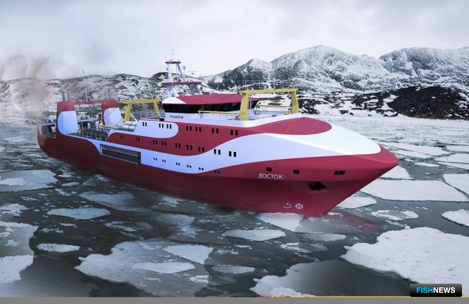Морозильный супертраулер-крилелов проекта МСТК120 «Мирный»