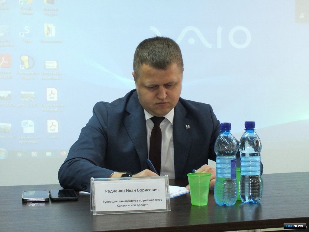 Руководитель агентства по рыболовству Сахалинской области Иван РАДЧЕНКО