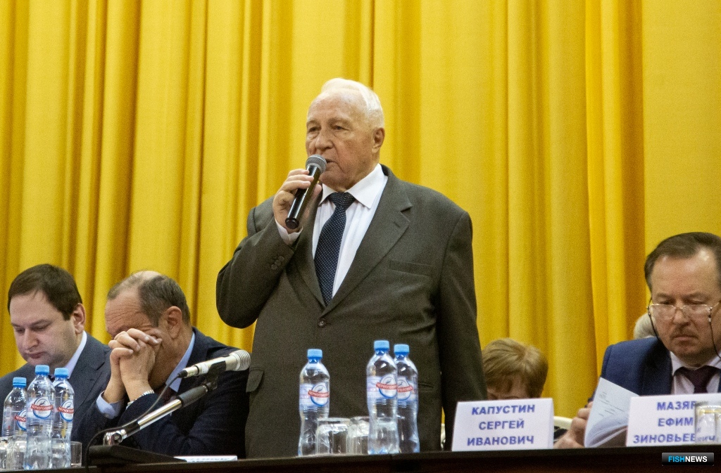 Председатель правления Росрыбхоза Василий ГЛУЩЕНКО