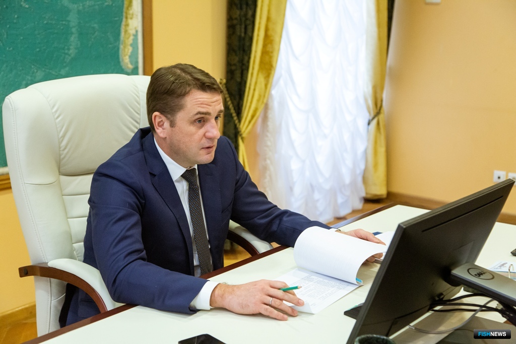 Руководитель Росрыболовства Илья ШЕСТАКОВ