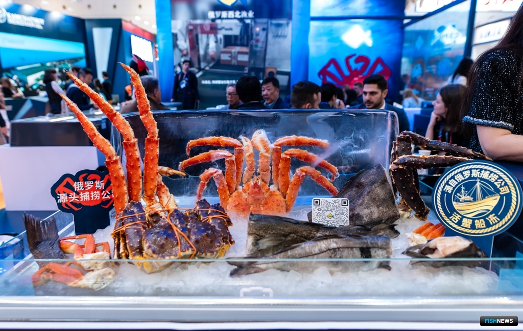 Российские морепродукты всегда на виду