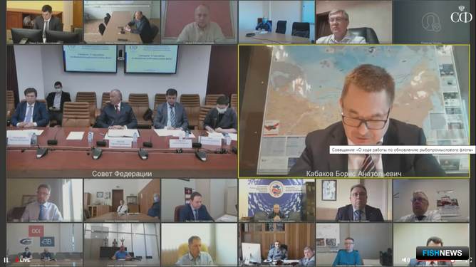 Многие специалисты приняли участие в совещании по видеосвязи