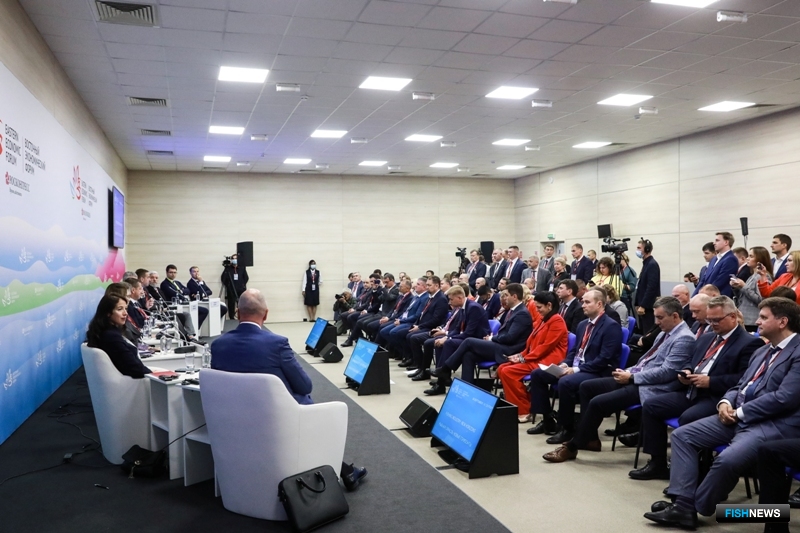 Ключевыми вопросами сессии стали расширение рынков сбыта и повышение потребления рыбы внутри страны. Фото Сергея Конькова, фотобанк Росконгресса