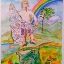 «Первые рыбаки Земли Кольской», Бурмагина Полина, 12 лет