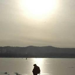 Подледная рыбалка. Владивосток, декабрь 2006 г.