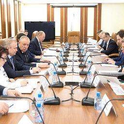 Заседание рабочей группы по мониторингу принятия нормативных правовых актов, предусмотренных федеральными законами в области рыболовства и аквакультуры. Фото пресс-службы СФ