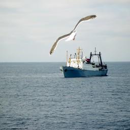 Российское судно в море