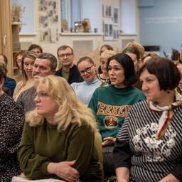 Презентация прошла с теплотой и интересом. Фото Даниила Матяха