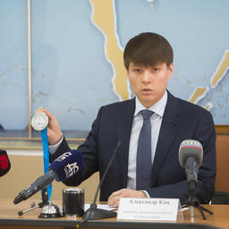 Президент регионального фонда «Родные острова» Александр КАН. Фото пресс-службы фонда