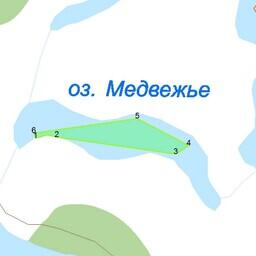 Схема РВУ на озере Медвежьем