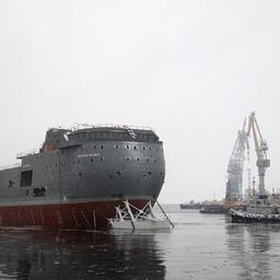 Платформа «Северный полюс» строится на Адмиралтейских верфях. Фото пресс-службы ОСК