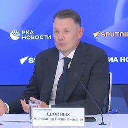 Одной из тем пресс-конференции председателя Комитета Совета Федерации по аграрно-продовольственной политике и природопользованию Александра ДВОЙНЫХ стало потребление рыбы в России. Скриншот видео