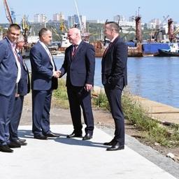 ФГУП «Нацрыбресурс» и ООО «Диомидовский рыбный порт» будут совместно реализовывать проект по развитию порта. Фото пресс-службы «Нацрыбресурса»