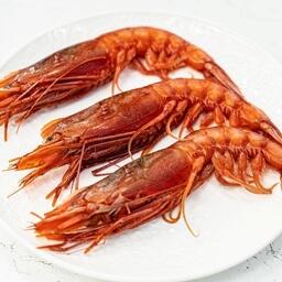 Красная креветка карабинерос