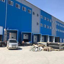 В Хабаровске смонтировали новый рефрижераторный производственно-складской комплекс. Фото предоставлено компанией «Колд Трейд Холдинг»