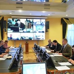 Заседание штаба охотоморской путины прошло в режиме видеоконференции. Фото пресс-службы Росрыболовства