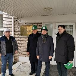 Делегация Совфеда и рыбопромышленников посетила Выборгский судостроительный завод. Фото пресс-службы предприятия