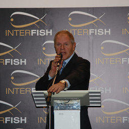 Руководитель Росрыболовства Андрей КРАЙНИЙ открывает выставку "Interfish 2009"
