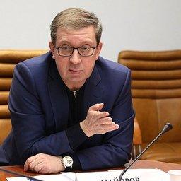 Совещание провел председатель Комитета Совета Федерации по аграрно-продовольственной политике и природопользованию Алексей МАЙОРОВ. Фото пресс-службы СФ