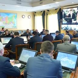 Селекторное совещание по вопросам электронной ветсертификации. Фото пресс-службы Росрыболовства