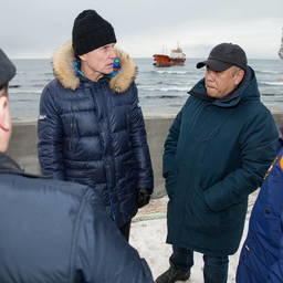 Губернатор Олег Кожемяко держит ситуацию на личном контроле. Фото пресс-службы правительства Сахалинской области