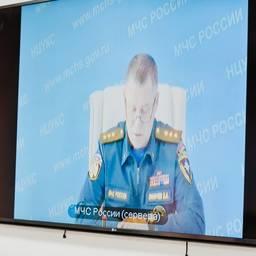 Глава МЧС России Евгений ЗИНИЧЕВ. Фото пресс-службы правительства Республики Бурятия