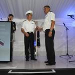 После прибытия «Паллады» в порт Дурбан состоялся торжественный прием