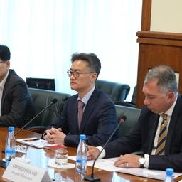 Делегация компании Daelim Corporation провела встречу с властями Приморья. Фото пресс-службы администрации региона