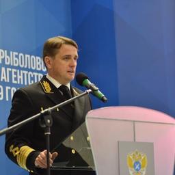 Заместитель министра сельского хозяйства – руководитель Росрыболовства Илья ШЕСТАКОВ подвел итоги работы отрасли за 2018 г. Фото пресс-службы ФАР