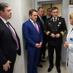 Официальные лица и другие почетные гости осмотрели новый многопрофильный лабораторный корпус ВНИРО. Фото пресс-службы института