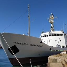 Ученые проведут исследования на НИС «Профессор Водяницкий». Фото пресс-службы АзНИИРХ