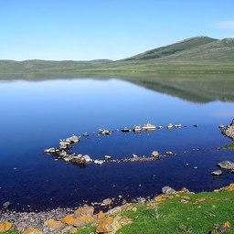 Озеро Сагамо в Грузии. Фото Александра Абуладзе