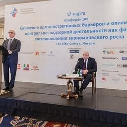 Президент Российского союза промышленников и предпринимателей Александр ШОХИН в своем выступлении привел данные о частоте проверок российских компаний