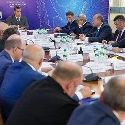 Заседание Совета при полномочном представителе президента в ДФО. Фото пресс-службы правительства Камчатского края