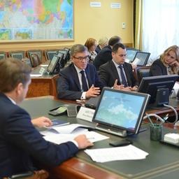 Первое заседание рабочей группы по вопросам налогообложения рыбохозяйственной отрасли. Фото пресс-службы Росрыболовства