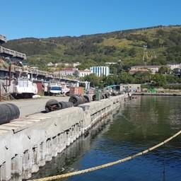 Шесть причалов в порту Петропавловск-Камчатский были отремонтированы в 2019 г. Фото: ФГБУ «Морспасслужба»