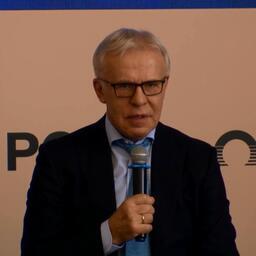 Председатель Всероссийского общества охраны природы (ВООП) Вячеслав ФЕТИСОВ. Кадр трансляции