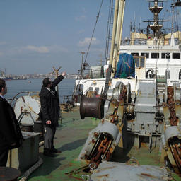 посещение БМРТ типа «Пулковский Меридиан»