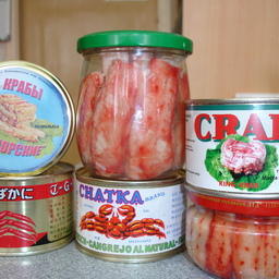 Продукция из крабов