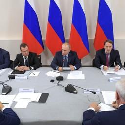 Совещание по вопросам развития сельского хозяйства. Фото пресс-службы президента России