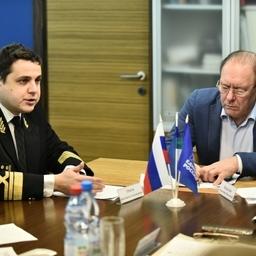 В Государственном Совете Коми состоялась встреча депутатов с заместителем руководителя Северо-Западного теруправления Росрыболовства Константином ОХОТОЙ. Фото пресс-службы ТУ