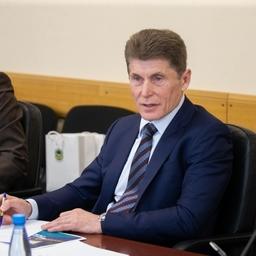 Губернатор Олег КОЖЕМЯКО. Фото пресс-службы администрации Приморского края