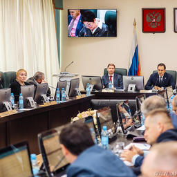 Обращение к руководителю Федерального агентства по рыболовству Илье Шестакову приняли на заседании Сахалинской областной думы. Фото пресс-службы регионального парламента