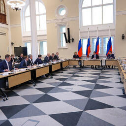 Вопросы поставок рыбопродукции стали основной темой заседания комиссии Госсовета по направлению «Международная кооперация и экспорт». Фото пресс-службы правительства Архангельской области, dvinanews.ru