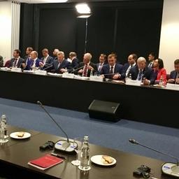 Встреча российских губернаторов с премьер-министром Индии Нарендрой МОДИ прошла на площадке ПМЭФ. Фото пресс-службы правительства Хабаровского края