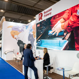РРПК представила в Брюсселе продукцию из дикой белой рыбы. Фото Expo Solutions Group