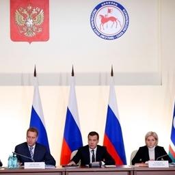 Заседание Государственной комиссии по социально-экономическому развитию Дальнего Востока, Республики Бурятия, Забайкальского края и Иркутской области. Фото пресс-службы Правительства РФ.