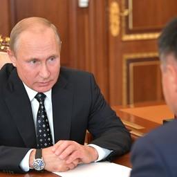 Президент Владимир ПУТИН провел рабочую встречу с врио губернатора Приморья Андреем ТАРАСЕНКО. Фото пресс-службы Кремля