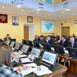 Совещание в Росрыболовстве. Фото пресс-службы ведомства